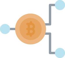 Bitcoin mining with a bitcoin mining rig vector