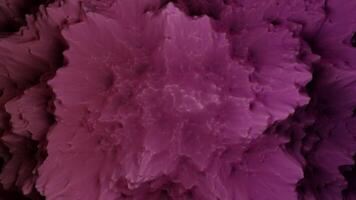 Vibrating colored cloud. Design. Fluctuations on surface of colored nebula. Dense 3d cloud with fluctuations video