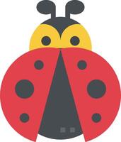 Ladybug illustration design vector