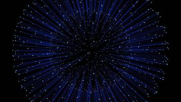 Abstract Motion Graphic Elements Shaping and Forming Backdrop video