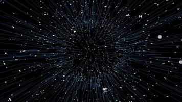 Abstract Motion Graphic Elements Shaping and Forming Backdrop video