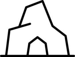 A black and white drawing of a building vector