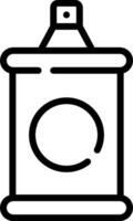 A can of paint icon on a white background vector