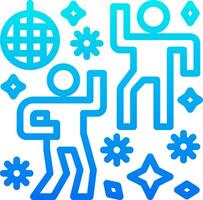 Disco illustration design vector