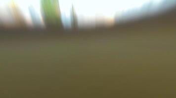 Over and Under River Surface with Water Reflections - Low Angle View. Underwater Split View with Waves at Sunny Summer Day - Slow Motion video