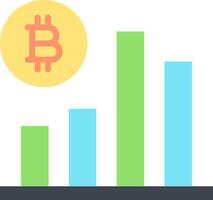 Bitcoin illustration design vector