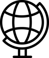 Globe icon illustration vector