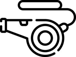 A black and white drawing of a car engine vector