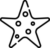 Starfish illustration design vector