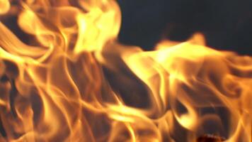 Hot as inferno flame concept, abstract beautiful fire with flakes of spark video
