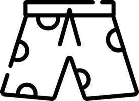 Pajamas icon for mobile app vector