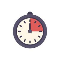 Stopwatch showing time passing icon design vector