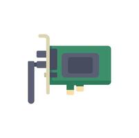 Green wifi card connecting to internet network vector