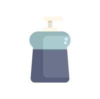 Plastic bottle dispenser for soap or shampoo presenting a clean design vector