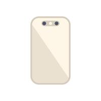 Smartphone back camera lens showing modern design vector