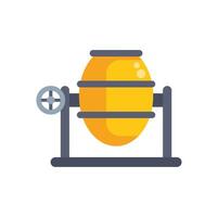 Honey extractor device for harvesting sweet honeycomb vector