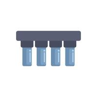Reverse osmosis water filter system providing clean water vector