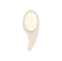 Cosmetic eye patch representing skincare routine for tired eyes vector
