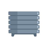 Database server storing digital information in data center vector