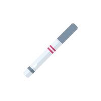 Pregnancy test showing negative result for expecting mothers vector