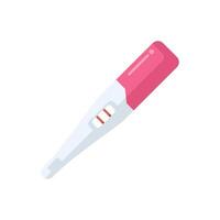 This pregnancy test is showing a positive result vector