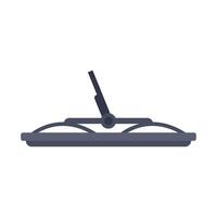 Empty mousetrap with raised bar waiting for prey vector