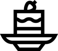 Cake illustration design vector