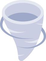A funnel with a white background vector