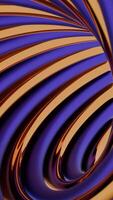 Abstract colorful rotating spiral stripes. Design. Optical illusion in motion creating effect of tornado. video