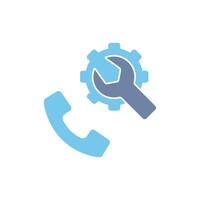 service concept line icon. Simple element illustration. service concept outline symbol design. vector