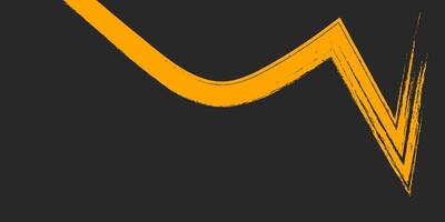 Luxurious Dynamic Golden Abstract Shape on Dark Background Design vector