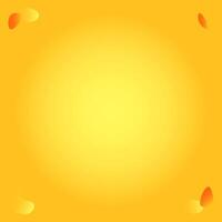 Warm Yellow-Orange Gradient Background with Red Accents vector
