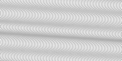 Black Wavy Lines Background vector
