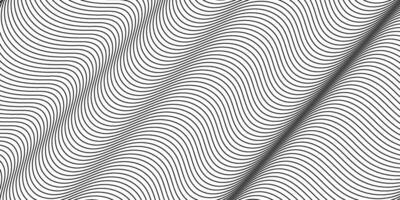 Wave lines pattern background for abstract technology banner cover smooth vector