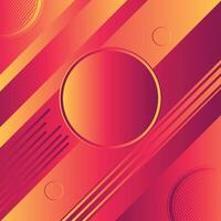 Colorful abstract background overlap layer vector