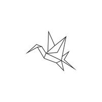 A black and white drawing of a crane vector