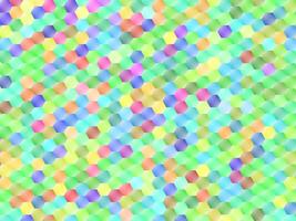 Abstract 3D hexagonal pattern. vector