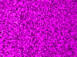 Purple pixel gradient background. Mosaic with background color change. Purple hexagonal background. vector