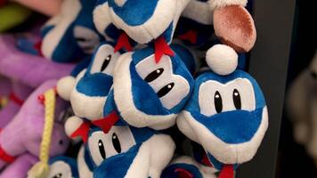 snake toys in the store. soft toy year of the snake video