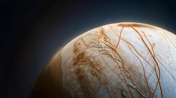 An artist's rendering of the surface of jupiter photo