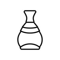cologne icon, line style icon vector