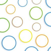 Abstract white background with circles geometric shape in paper texture design .Full Frame Shot Of Abstract Pattern Over White Background . vector
