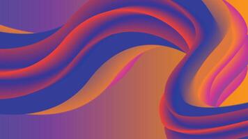 Abstract background wave shape vector