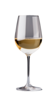 Glass of red wine on transparent background png