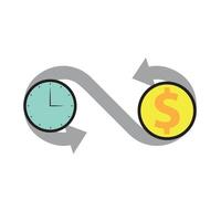 Effectiveness, efficiency, money. use in mobile and app development or commercial purposes or any type of design projects. vector