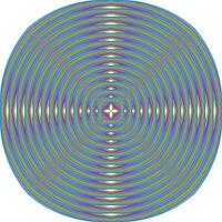 abstract background with blue concentric circles vector