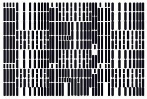 dotted halftone gradient texture. disappearing rectangular background vector