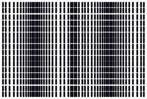 long dotted halftone gradient texture. vector