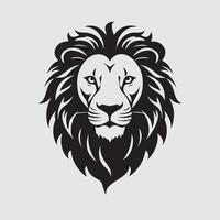 Lion Head Icon Vectors for Print and Web
