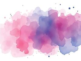 Abstract watercolor artwork with soft gradients blending purple, pink, and blue tones, perfect for artistic or decorative projects. vector